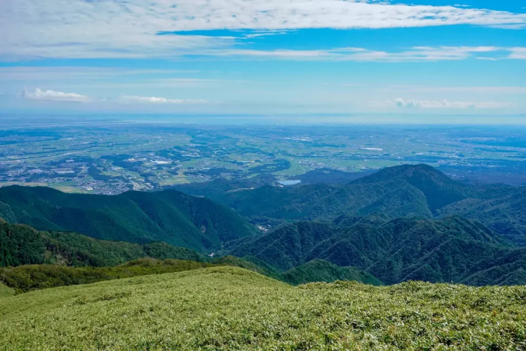 鈴鹿山脈の風景